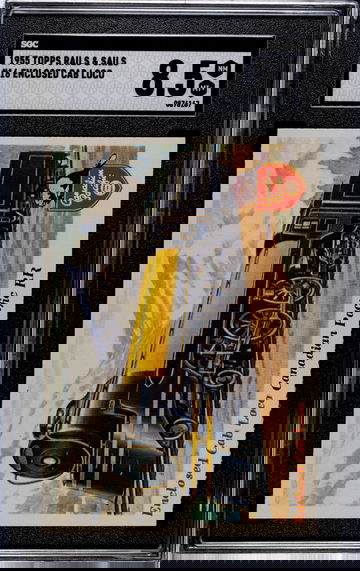 1955 Topps Rails & Sails #16 Enclosed Cab Loco SGC 8.5 NM/MT+