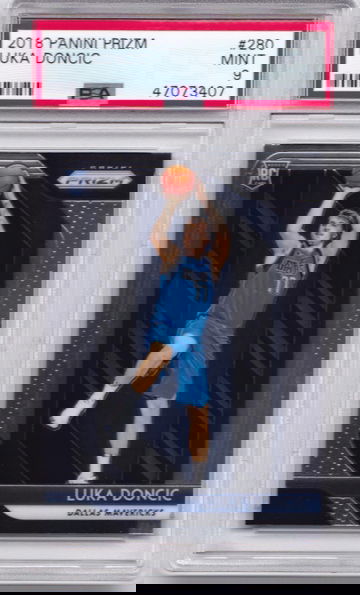 2018 Prizm Luka Doncic PSA 9 