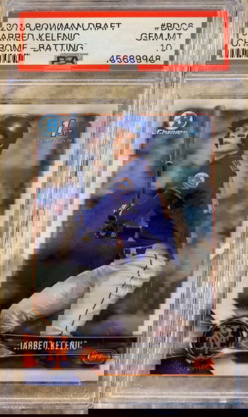 2018 Bowman Draft Jarred Kelenic Chrome PSA 10 GEM MINT