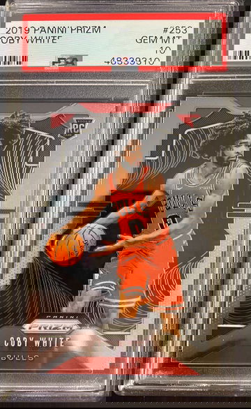 2019 Panini Prizm Coby White Rookie RC PSA 10 Gem Mint