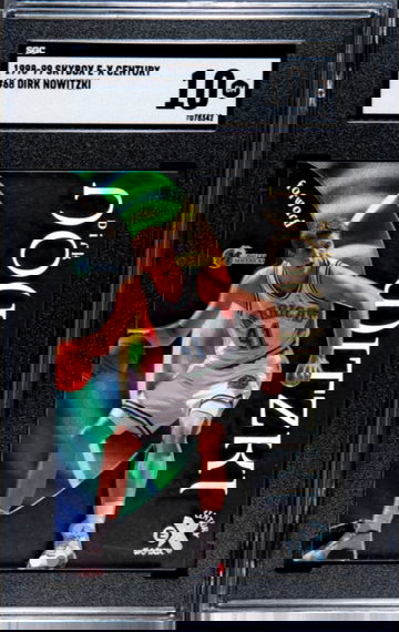 1998 E-X Century Dirk Nowitzki RC SGC 10