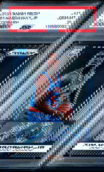 Tim Hardaway JR. 2013 Panini Prizm Autograph #17 PSA 10 Auto