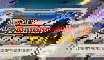 2019 Bowman Draft Sealed 8 Box Hobby Case