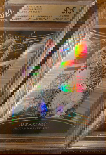 Luka Doncic 2018 Select Concourse Silver RC BGS 9.5