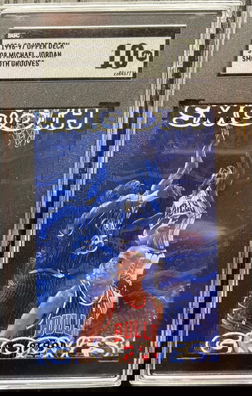 1996 Upper Deck Smooth Grooves #SG8 Michael Jordan HOF GOAT SGC 10 GEM MINT