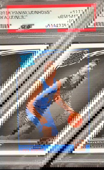 2018 Donruss Luka Doncic PSA 10