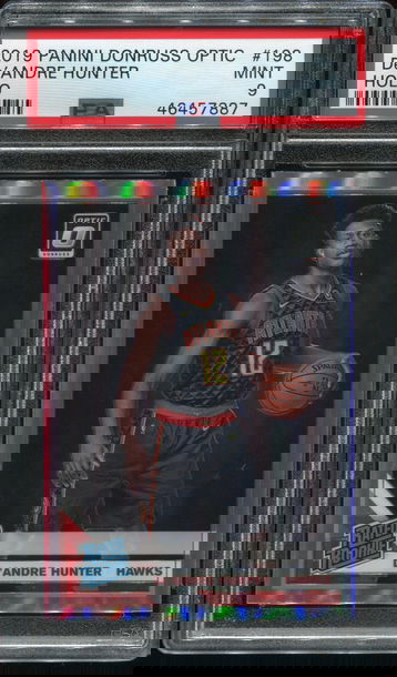 Deandre Hunter Optic Holo PSA 9