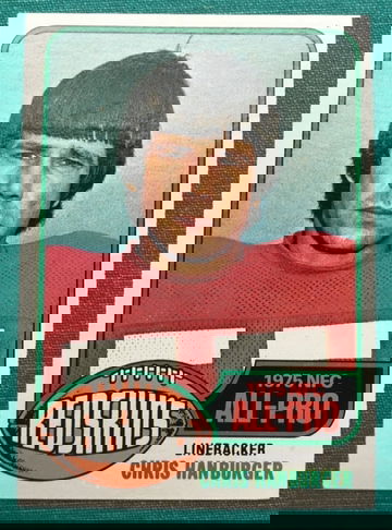 1976 TOPPS FOOTBALL #330 CHRIS HANBURGER