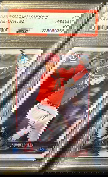 2018 Bowman Chrome Shohei Ohtani RC Rookie PSA 10