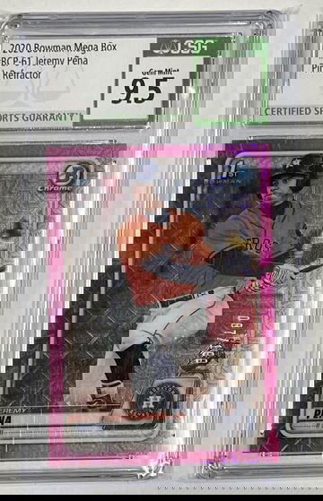 2020 Bowman Mega Box Jeremy Pena Pink Mojo /199