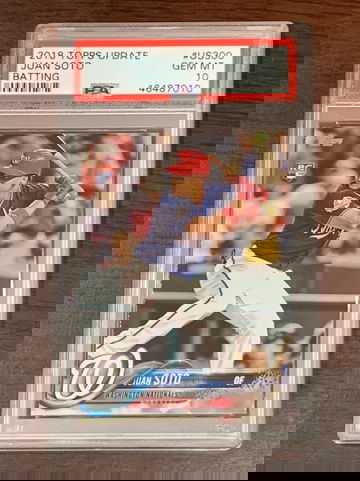 2018 Topps Update Juan Soto PSA 10