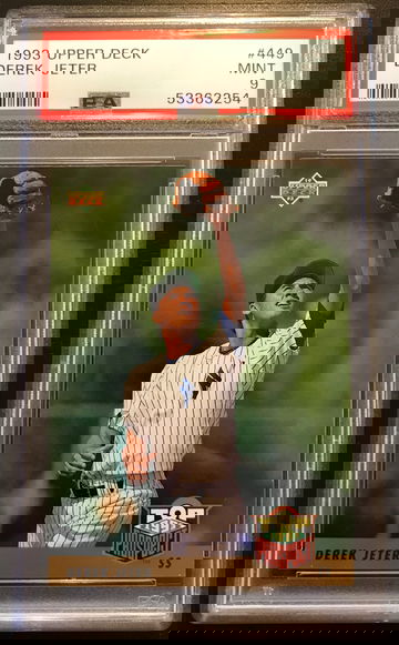1993 Upper Deck #449 Derek Jeter RC PSA 9 MINT