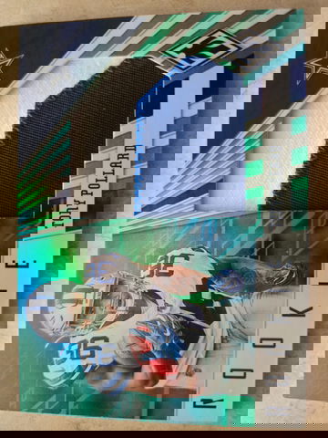 Tony Pollard RC 2019 Phoenix Prime Green Jersey Patch /10