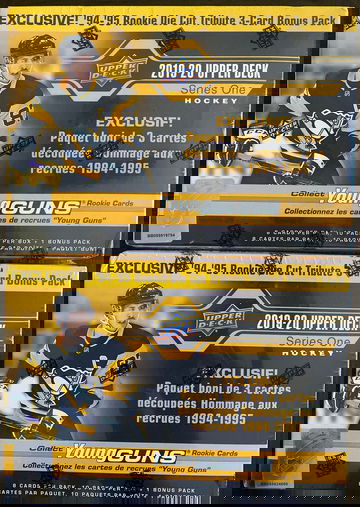 2019-2020 Hockey Upper Deck Series 1  Mega Box (Lot of 2)