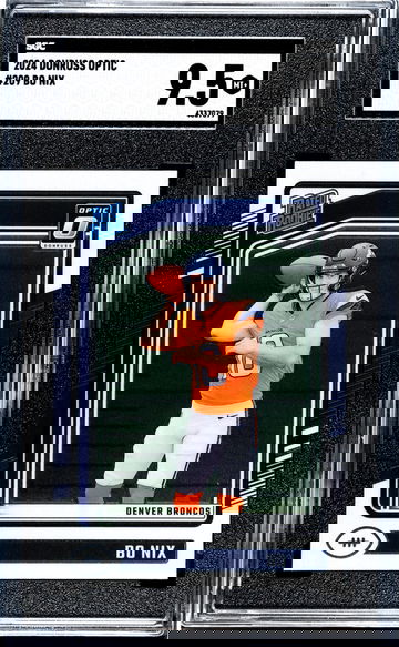 2024 Donruss Optic #209 Bo Nix SGC 9.5