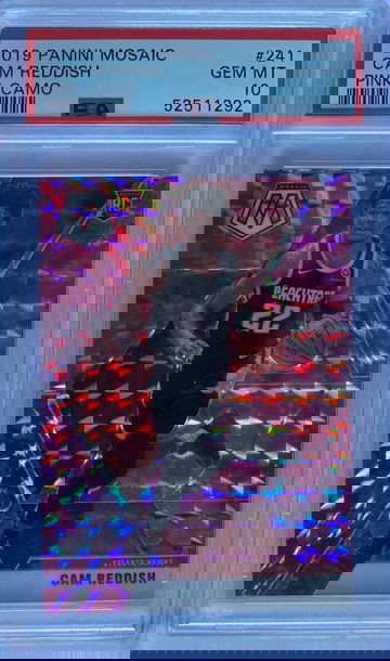 2019 Panini Mosaic Cam Reddish Pink Camo PSA 10