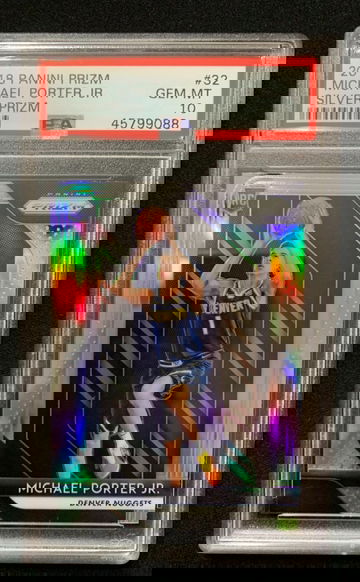 Michael Porter Jr PSA 10 2018 Panini Silver Prizm RC