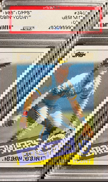 1985 Topps Robin Yount PSA 10