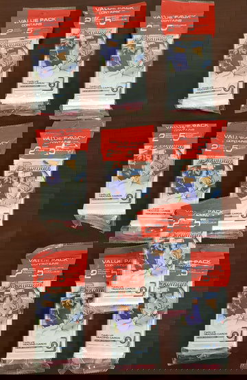 2020 Bowman value pack sealed - lot of 10