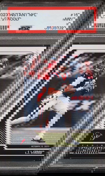 2023 PANINI INSTANT NFL C.J. STROUD #15 RC ROOKIE PSA 9