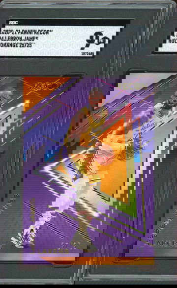 2020 Recon LeBron James orange /25