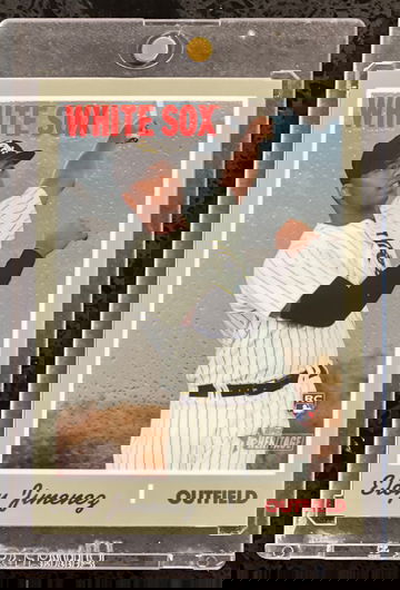 2019 Topps Heritage Eloy Jimenez Chrome RC #/999