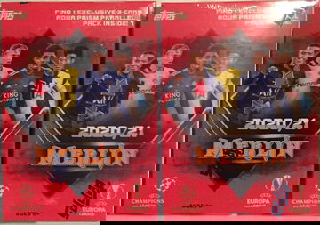 2020-21 Topps Merlin Blaster Box 2x Lot