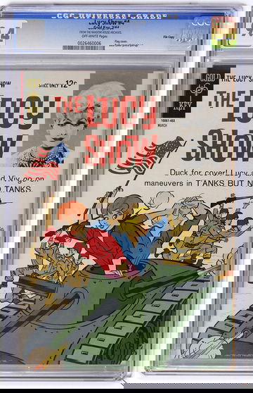 LUCY SHOW #4, CGC 9.4 NM -- FILE COPY