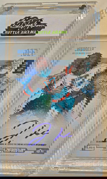 2024 Bo Jackson Battle Arena Waddler "Jaylen Waddle Ice Auto