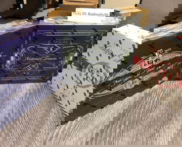 2017,2018,2019 National Treasures Basketball Boxes (3 box Lot)