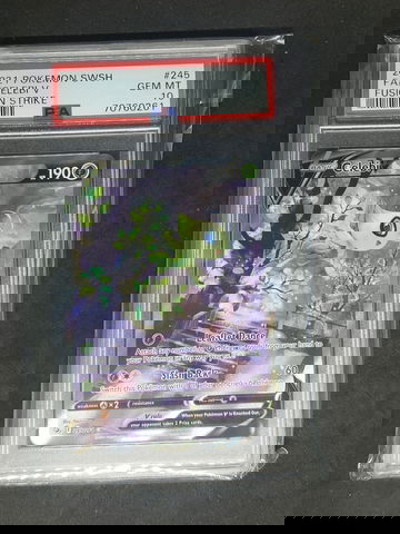 PSA 10 GEM MINT Celebi V 245/264 Alt Art Ultra Rare Fusion Strike 2021