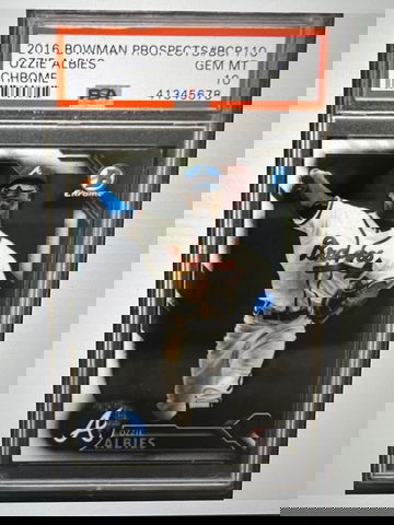 2016 Bowman Prospects #BCP110 Ozzie Albies Chrome