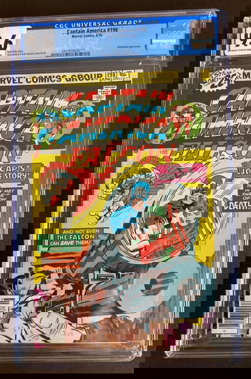 CAPTAIN AMERICA 198 CGC 9.6 NEWSSTAND OWW