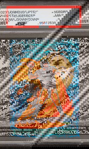 2023 Donruss Optic Ben Roethlisberger Super Bowl Downtown PSA 9