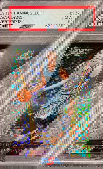 2014 Select Courtside Zach LaVine Silver Prizm PSA 9 MINT - Fresh Slab