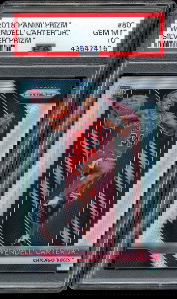 Wendell Carter Jr. Silver Prizm PSA 10