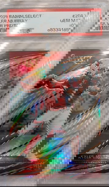 2019 Panini Select Kyler Murray Silver Prizm Psa 10 Gem Mint