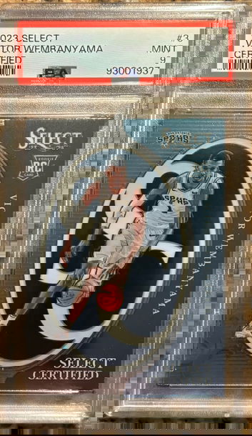 2023 Select Certified Victor Wembanyama PSA 9