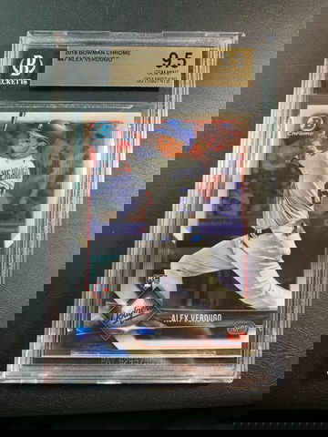 Alex Verdugo 2018 Bowman Chrome Rookie BGS 9.5