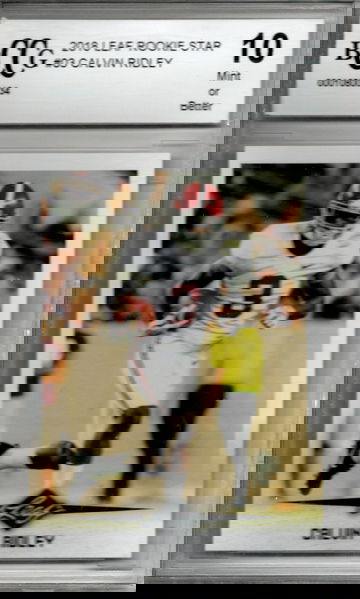 2018 Leaf Calvin Ridley Rookie 10