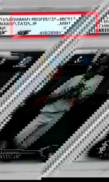 2016 Bowman Chrome Prospects Fernando Tatis Jr. PSA 9