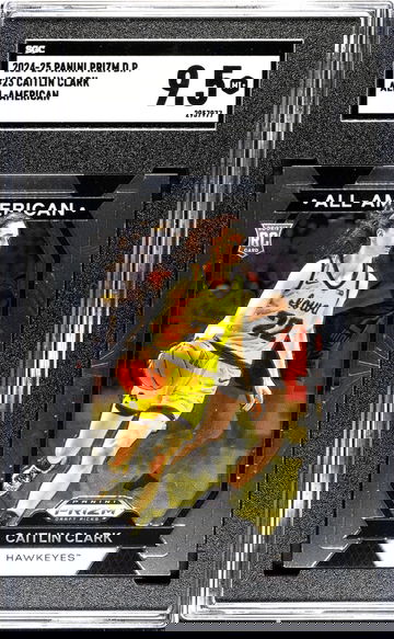 2024-25 Panini Prizm D.P. #23 Caitlin Clark All-American SGC 9.5