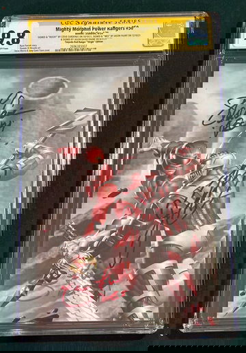 MMPR #50- CGC Signature Series 9.8 - Signed by Steve Cardenas, Jason Faunt, Jason David Frank 