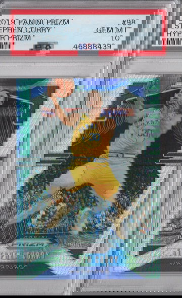 2019 Prizm Stephen Curry Hyper Prizm PSA 10