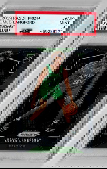 2019 Prizm Romeo Langford Dribbling PSA 9