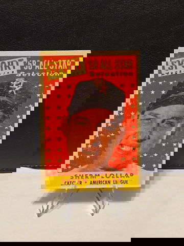 1958 Topps  Sport Magazine '58 All Star Selection  Sherm Lollar #491  Whitesox