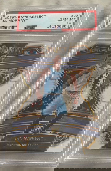 2019-20 Panini Select Ja Morant RC PSA 10