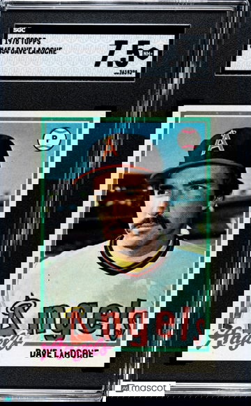 1978 Topps Dave Laroche #454 SGC 7.5