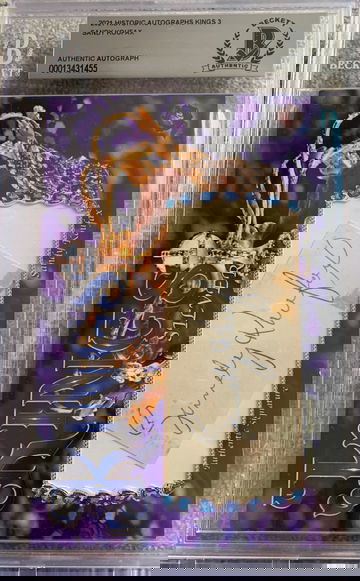 2021 Historic Autographs Kings 3 Sandy Koufax Cut Auto