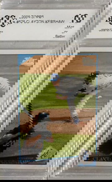 2009 Topps BccG Clayton Kershaw 10 & 48 card lot